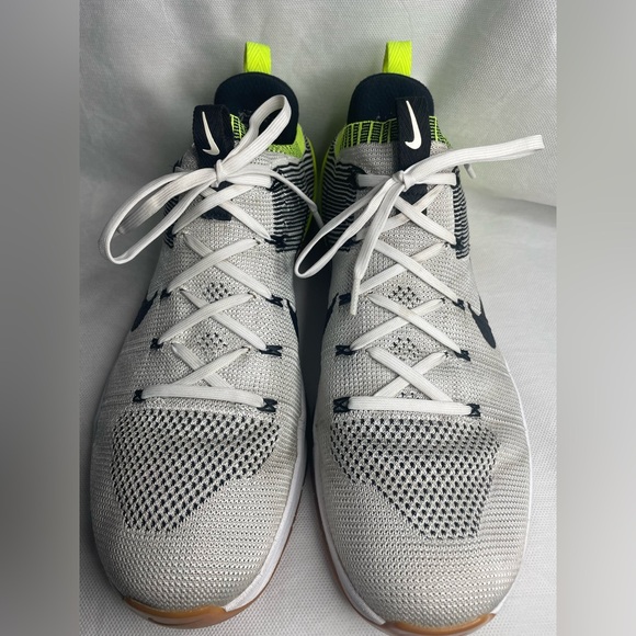 Nike Metcon Neon DSX Flyknit 2 CrossFit Mens 14 Gum Volt Black Yellow 924423-107 - Picture 2 of 15